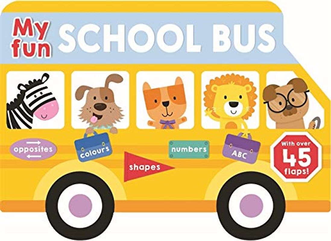 My Fun School Bus (My Fun Flap Books)