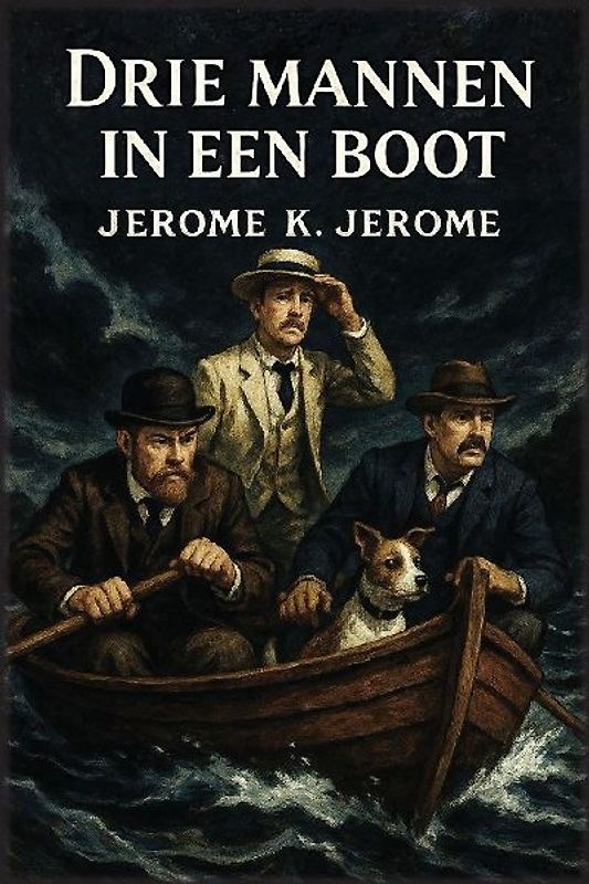 Drie mannen in een boot