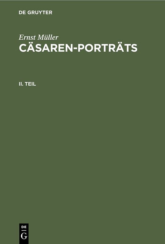 Cäsaren-Porträts. Teil 2