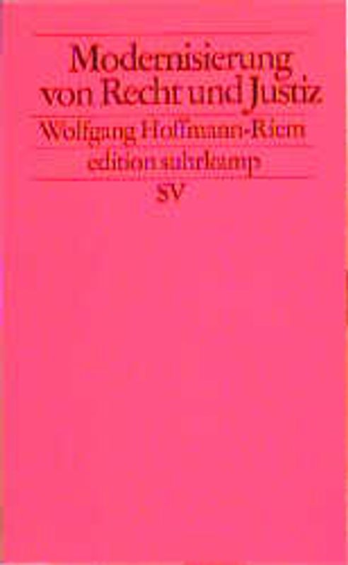 Modernisierung von Recht und Justiz