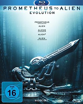 Prometheus to Alien: The Evolution Blu-ray Disc