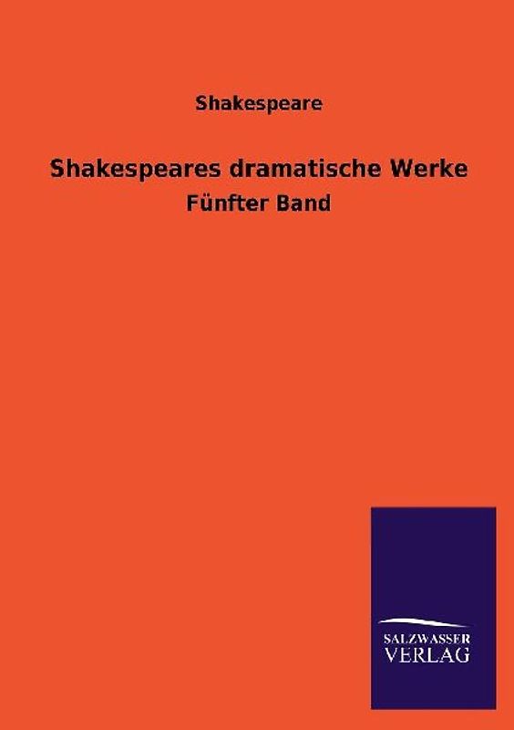 Shakespeares dramatische Werke
