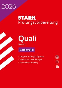 STARK Mathematik 9. Klasse - Quali Mittelschule 2026 Bayern - Prüfungsvorbereitung