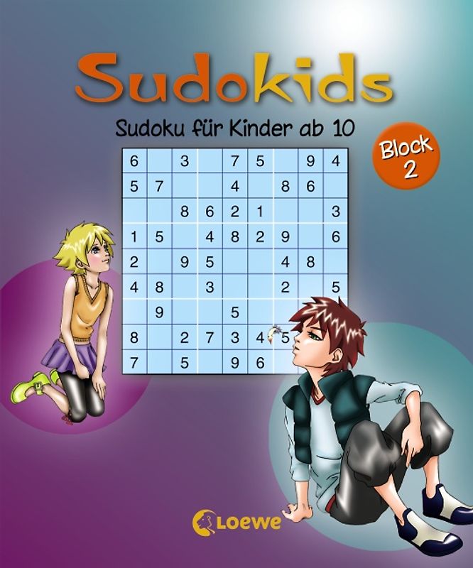 Sudoku für Kinder ab 10. Block 2