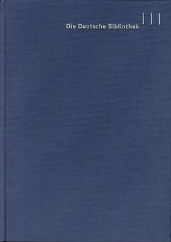 Deutsche Nationalbibliografie - Reihe E, Dreijahresverzeichnis 2004-2006