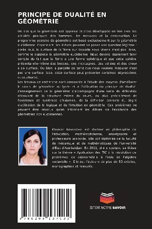 PRINCIPE DE DUALITÉ EN GÉOMÉTRIE