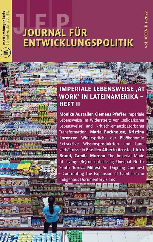 Journal für Entwicklungspolitik 1-2022