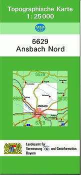 TK25 6629 Ansbach Nord
