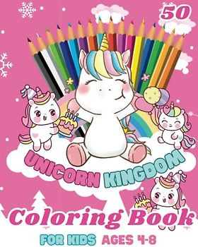 Unicorn Kingdom: Fun Doodles and Coloring Pages for Kids