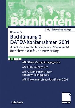Buchführung 2 DATEV-Kontenrahmen 2001