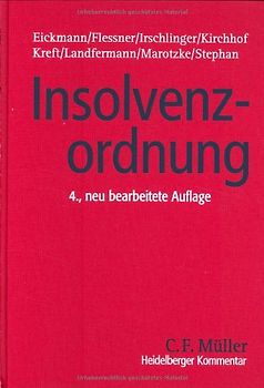 Heidelberger Kommentar zur Insolvenzordnung