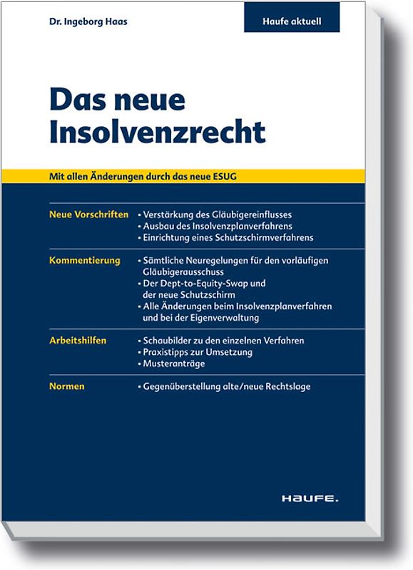 Das neue Insolvenzrecht