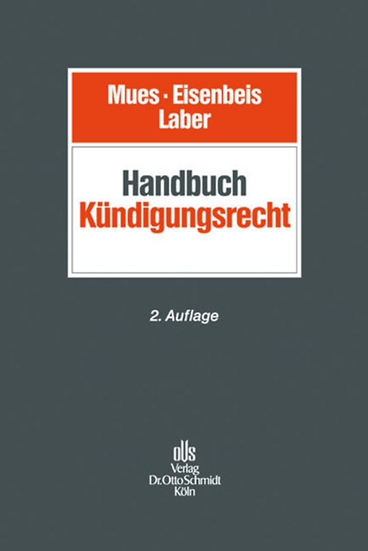 Handbuch Kündigungsrecht
