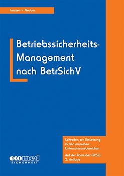Betriebssicherheits-Management nach BetrSichV