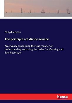 The principles of divine service