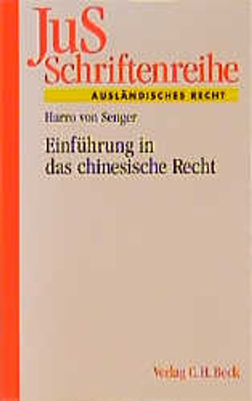 Einführung in das chinesische Recht