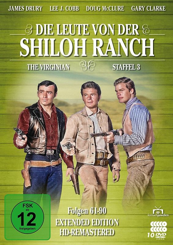 Die Leute von der Shiloh Ranch-Staffel 3 (HD-Rem DVD