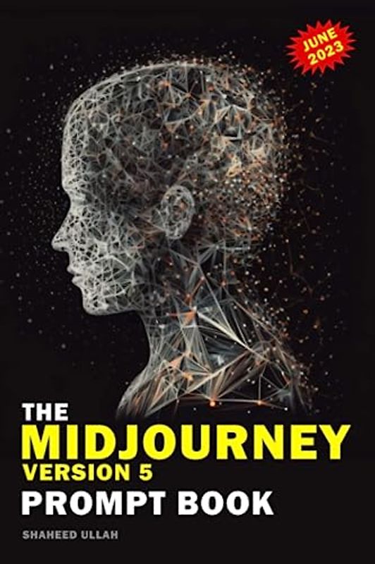 The Midjourney Version 5 Prompt Book: Transforming Words into Stunning Visuals with Midjourney Version Five: Versions, Upscalers, Commands & ... V4, Midjourney V5, Midjourney Prompt Secret,