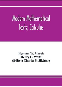 Modern Mathematical Texts; Calculus