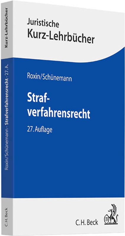 Strafverfahrensrecht