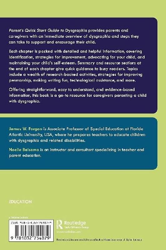 Parent's Quick Start Guide to Dysgraphia