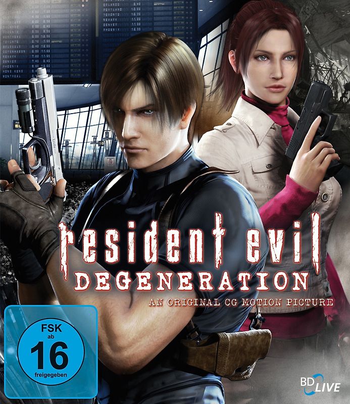 Resident Evil: Degeneration Blu-ray Disc