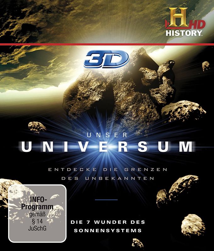 History: Unser Universum - Die 7 Wunder des Sonnensystems Blu-ray Disc