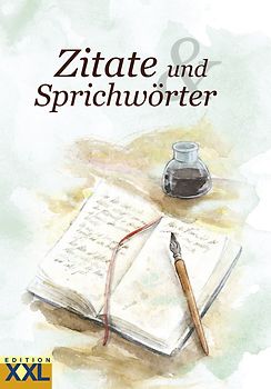 Zitate und Sprichwörter in Großschrift