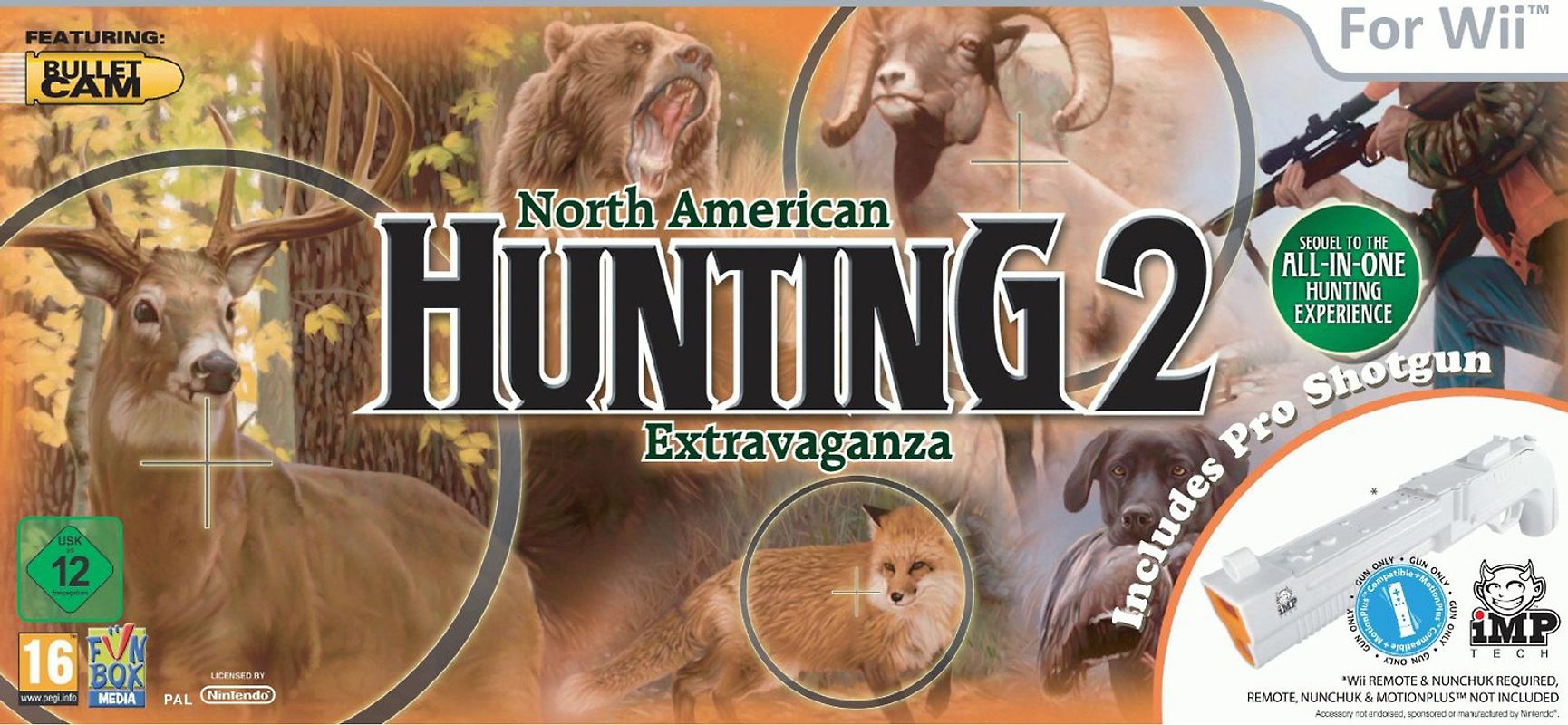 North American Hunting  2: Extravaganza [Combo Pack inkl. Gun] Nintendo Wii