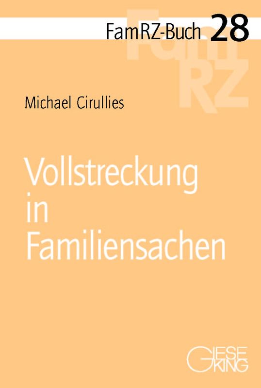 Vollstreckung in Familiensachen