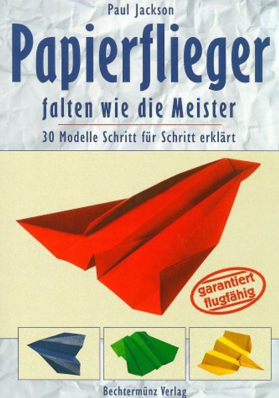 Papierflieger falten