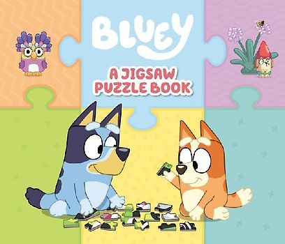 Bluey: A Jigsaw Puzzle Book