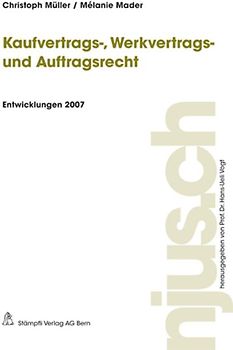 Kaufvertrags-, Werkvertrags-, und Auftragsrecht