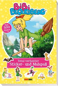 Bibi Blocksberg: Total verhexter Sticker- und Malspaß