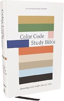 Color Code Study Bible, Revealing God's Truth Color by Color (Niv, Hardcover, Red Letter, Comfort Print)