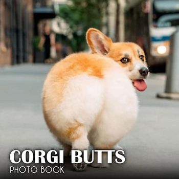 Corgi Butts Picture Book: 2023 Picture Book For Photos Of Corgi Butts With 30+ Photos Pictures, Photo Book Birthday Christmas Gifts For Men Women Dad Mom