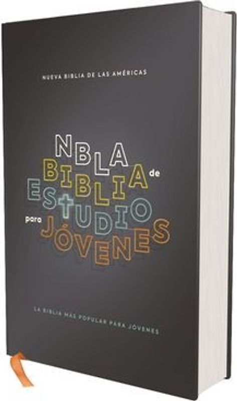 Nbla, Biblia de Estudio Para Jóvenes Adolescentes Tapa Dura, Azul, Comfort Print