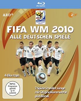 FIFA WM 2010 - Alle deutschen Spiele Blu-ray Disc
