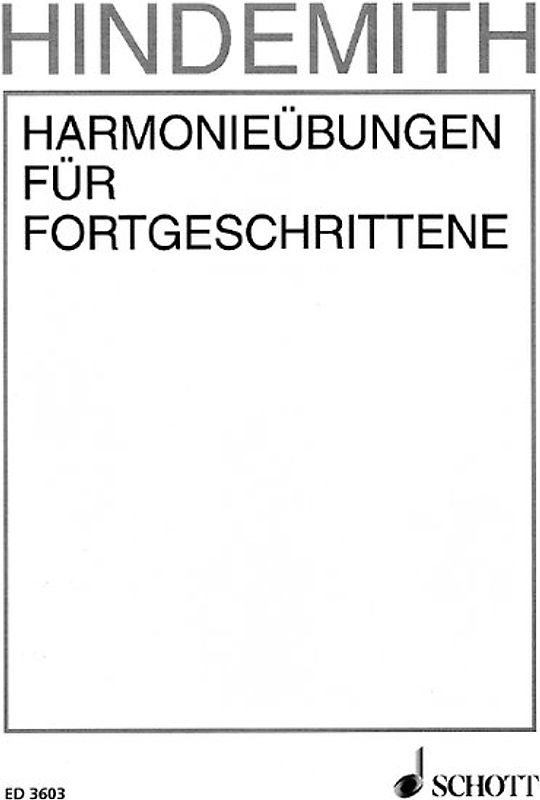 Harmonieübungen für Fortgeschrittene