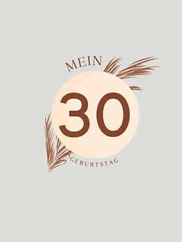 Gästebuch 30 Geburtstag: Buch zum Eintragen für Glückwünsche und die schönsten Fotos der Gäste I Geschenk für Frau oder Mann I Geschenkidee 30. Geburtstag