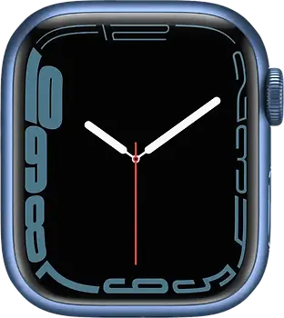 Apple Watch Series 7 41 mm Boîtier aluminium bleu [Wi-Fi + Cellulaire]