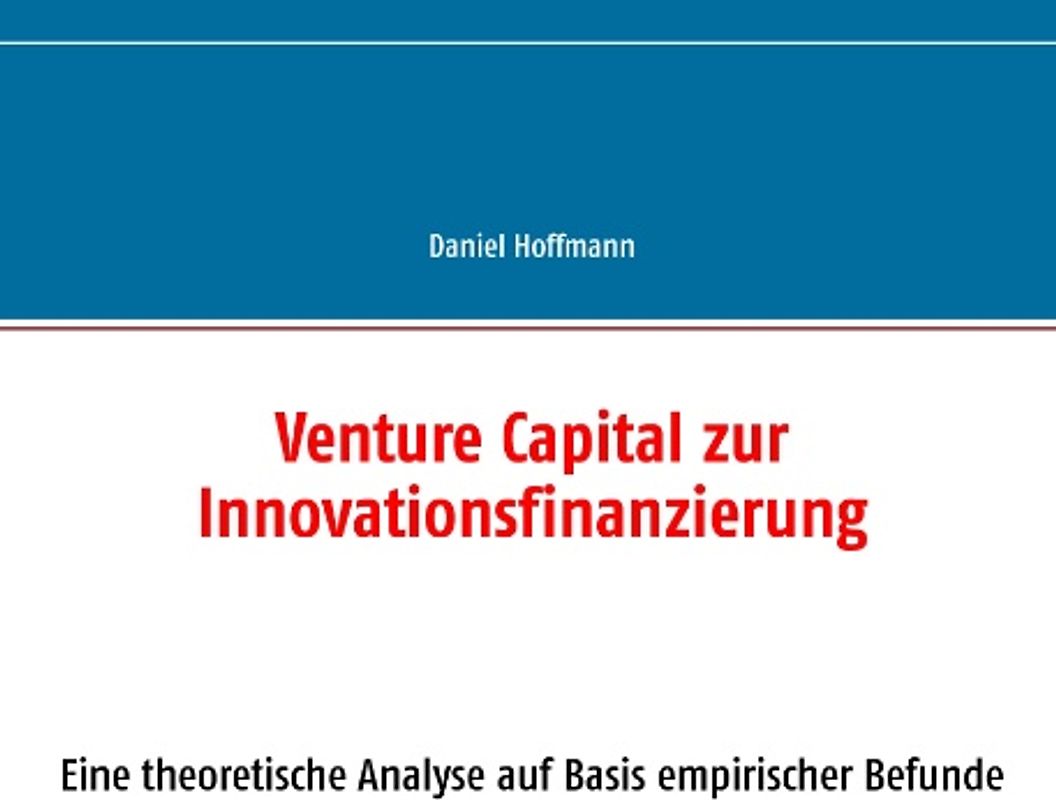 Venture Capital zur Innovationsfinanzierung