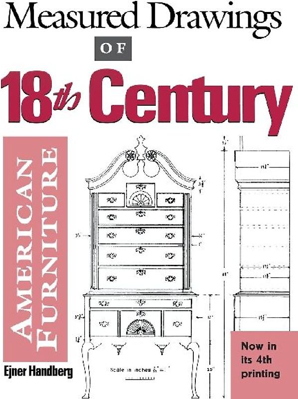 Measured Drawings of 18th Century American Furniture