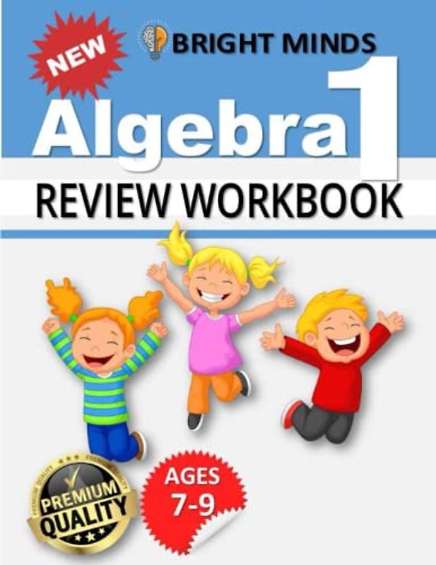 Algebra 1 Review Workbook: 500 Practice Problems for 8th and 9th Graders | Math Equations, for Homeschool or Classroom