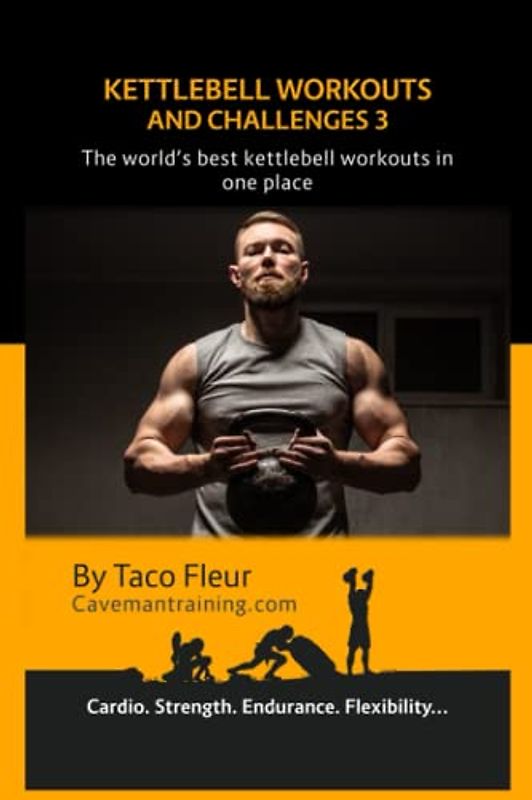 Kettlebell Workouts And Challenges 3.0: New and unique kettlebell workouts. Beginner to advanced with scaling alternatives.