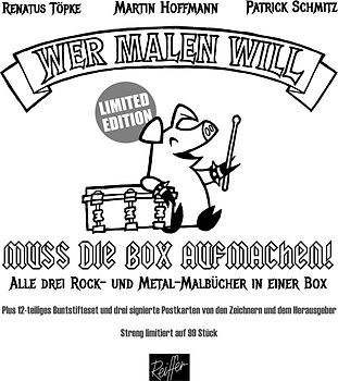Wer malen will, muss die Box aufmachen!