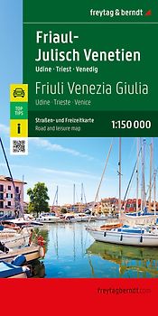 freytag & berndt Straßenkarte Friaul-Julisch Venetien 1:150.000