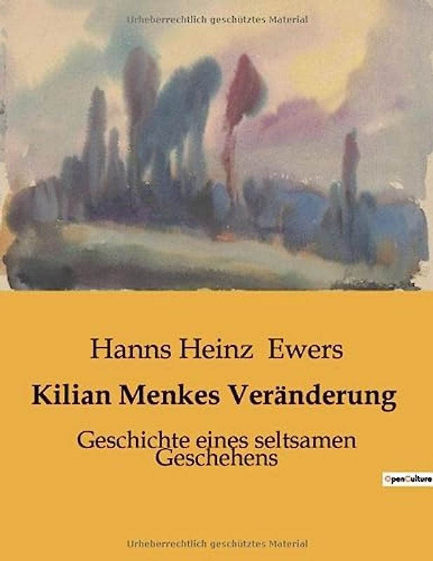 Kilian Menkes Veränderung: Geschichte eines seltsamen Geschehens