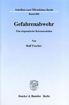 Gefahrenabwehr.