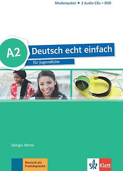 Deutsch echt einfach A2. für Jugendliche. Medienpaket (2 Audio-CDs + DVD)